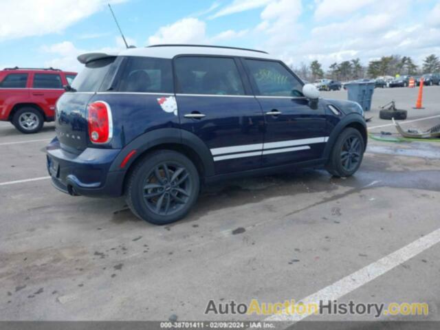 MINI COUNTRYMAN COOPER S, WMWZC3C59DWP23563