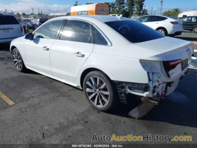 AUDI A4 PREMIUM PLUS 40 TFSI FRONT-WHEEL DRIVE S TRONIC, WAUHMAF49LA047725