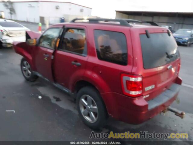 FORD ESCAPE XLT, 1FMCU9DG1CKA29086