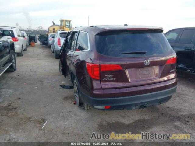 HONDA PILOT EXL, 5FNYF6H58GB044411