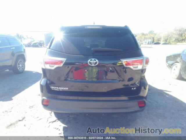 TOYOTA HIGHLANDER LE PLUS V6, 5TDZKRFH2GS168636