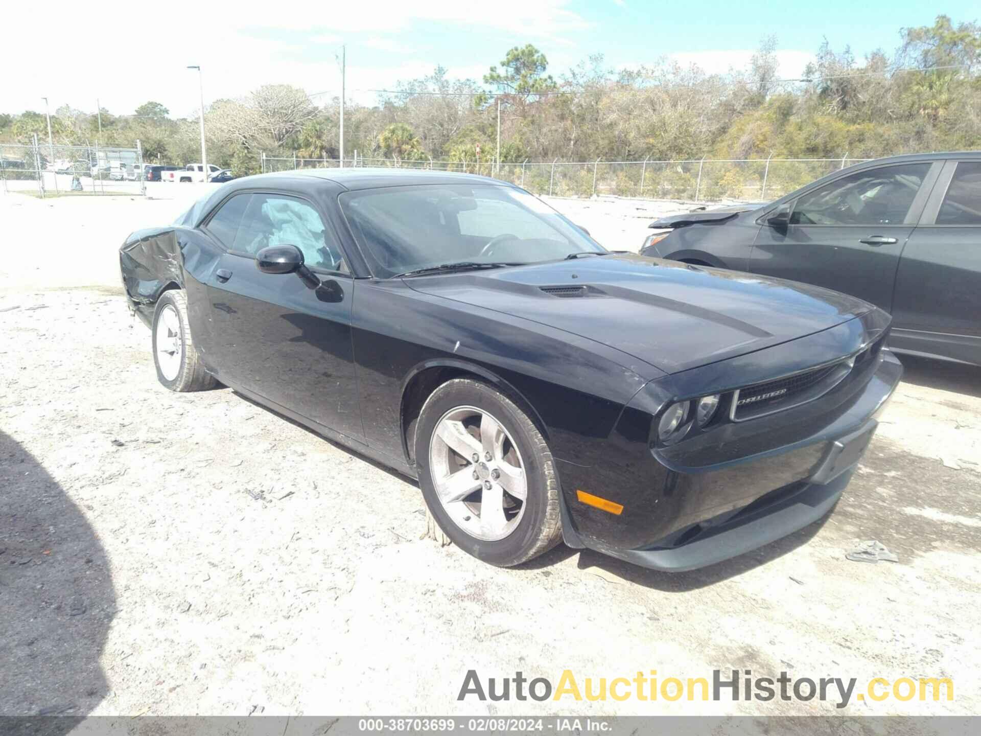 DODGE CHALLENGER SXT, 2C3CDYAG2CH291553