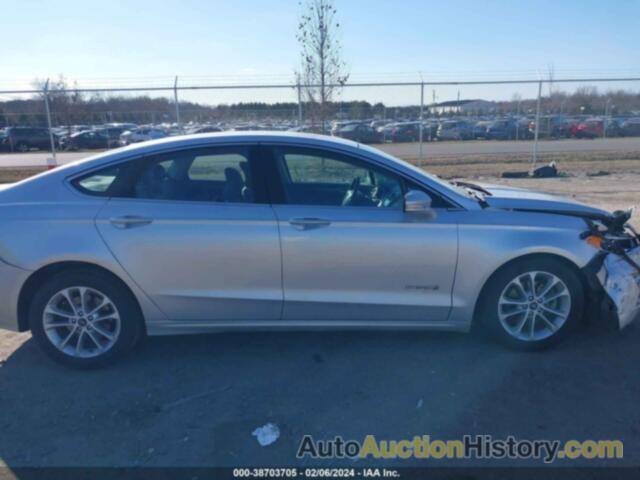 FORD FUSION HYBRID SEL, 3FA6P0MUXKR260238