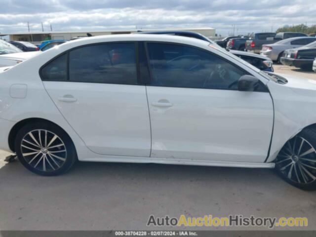 VOLKSWAGEN JETTA 1.8T SPORT, 3VWD17AJ4GM345616