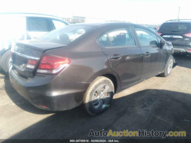 HONDA CIVIC LX, 2HGFB2F5XEH525865