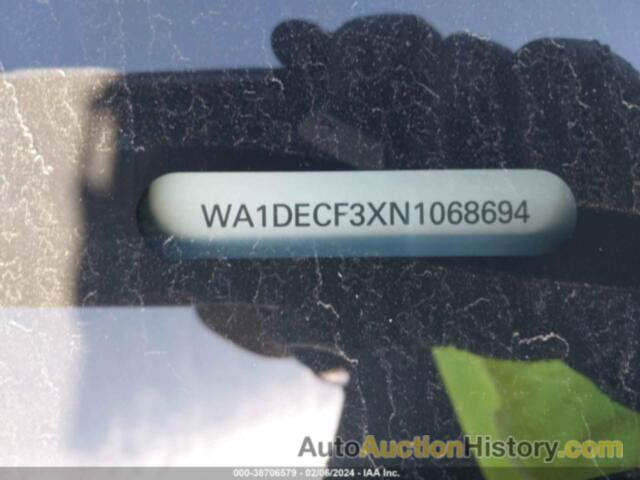 AUDI Q3 PREMIUM 45 TFSI S LINE QUATTRO TIPTRONIC, WA1DECF3XN1068694