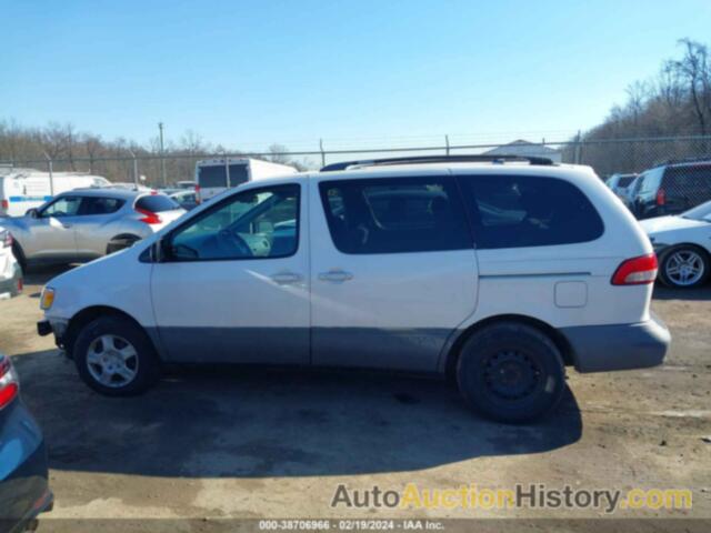 TOYOTA SIENNA LE, 4T3ZF13C01U326251