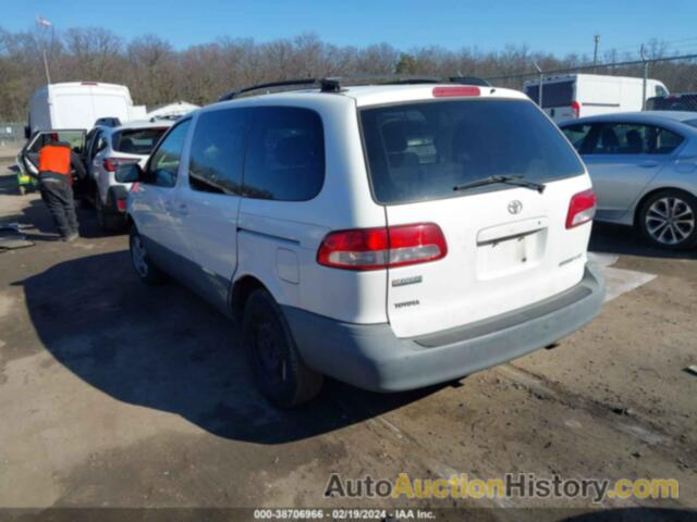 TOYOTA SIENNA LE, 4T3ZF13C01U326251