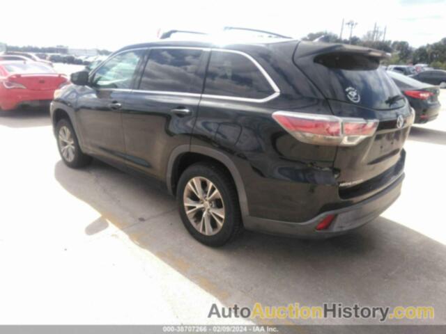 TOYOTA HIGHLANDER XLE V6, 5TDKKRFH7ES004877