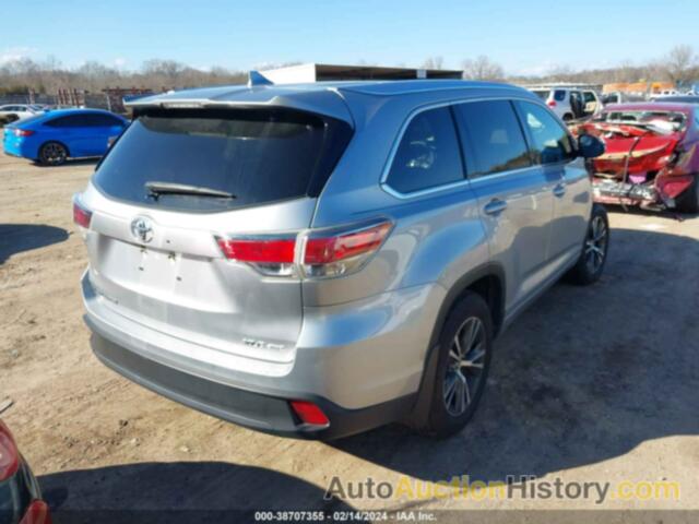 TOYOTA HIGHLANDER XLE V6, 5TDJKRFH1GS238740