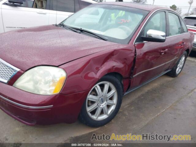 FORD FIVE HUNDRED LIMITED, 1FAFP25166G101097