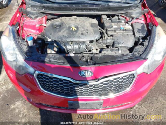 KIA FORTE EX, KNAFZ4A80G5447787