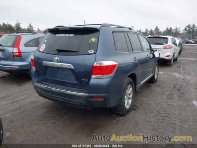 TOYOTA HIGHLANDER SE V6, 5TDBK3EH3DS208282