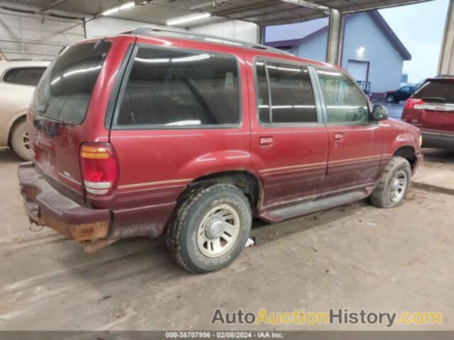 MERCURY MOUNTAINEER, 4M2ZU55P2WUJ11272