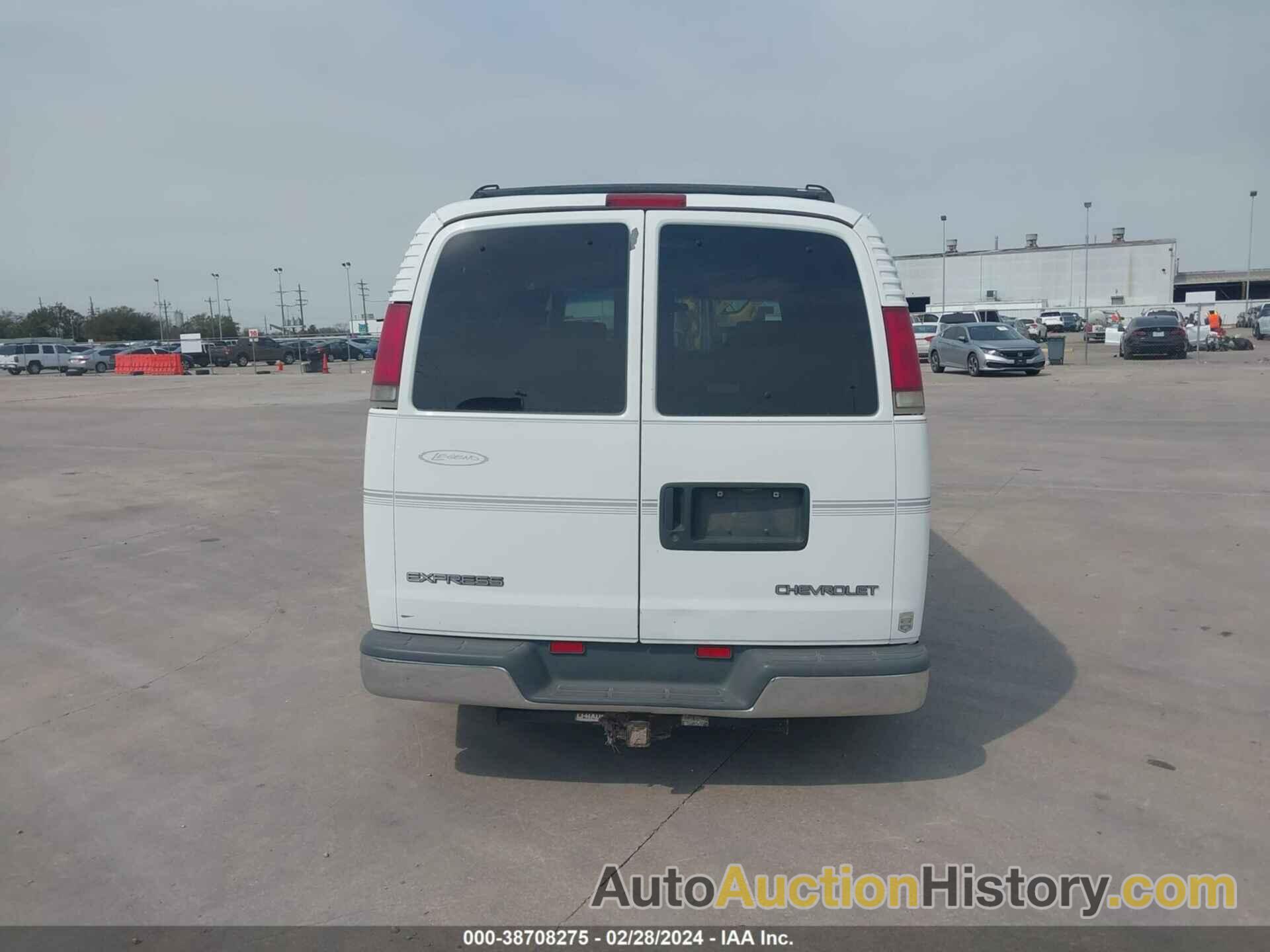 CHEVROLET EXPRESS G1500, 1GBFG15R3Y1162105