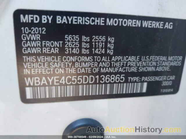 BMW 740LI, WBAYE4C55DD136865