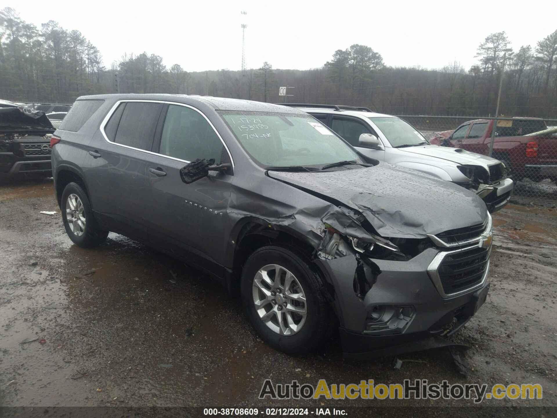 CHEVROLET TRAVERSE FWD LS, 1GNERFKW2MJ113536