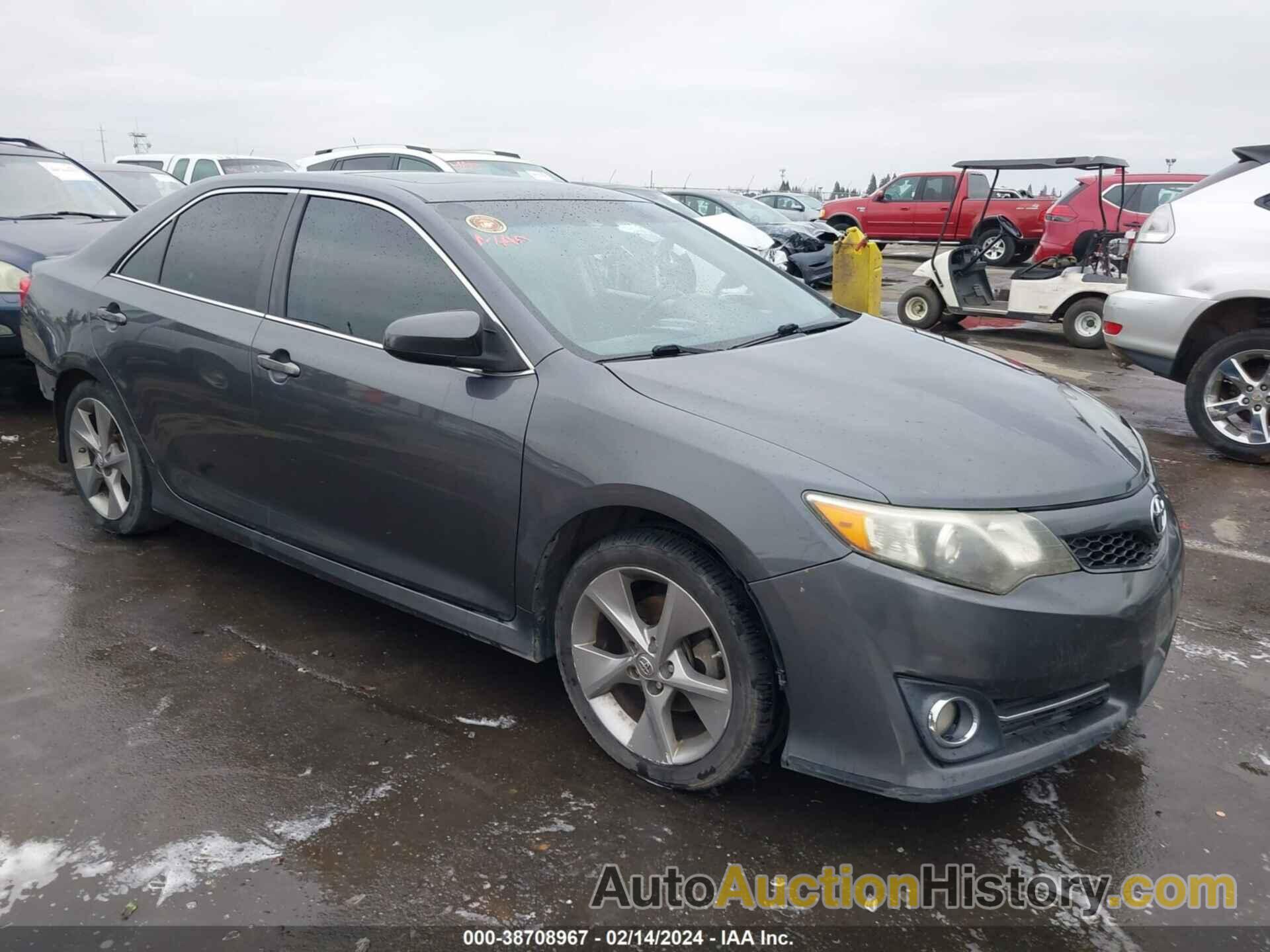 TOYOTA CAMRY SE V6, 4T1BK1FK0CU004480