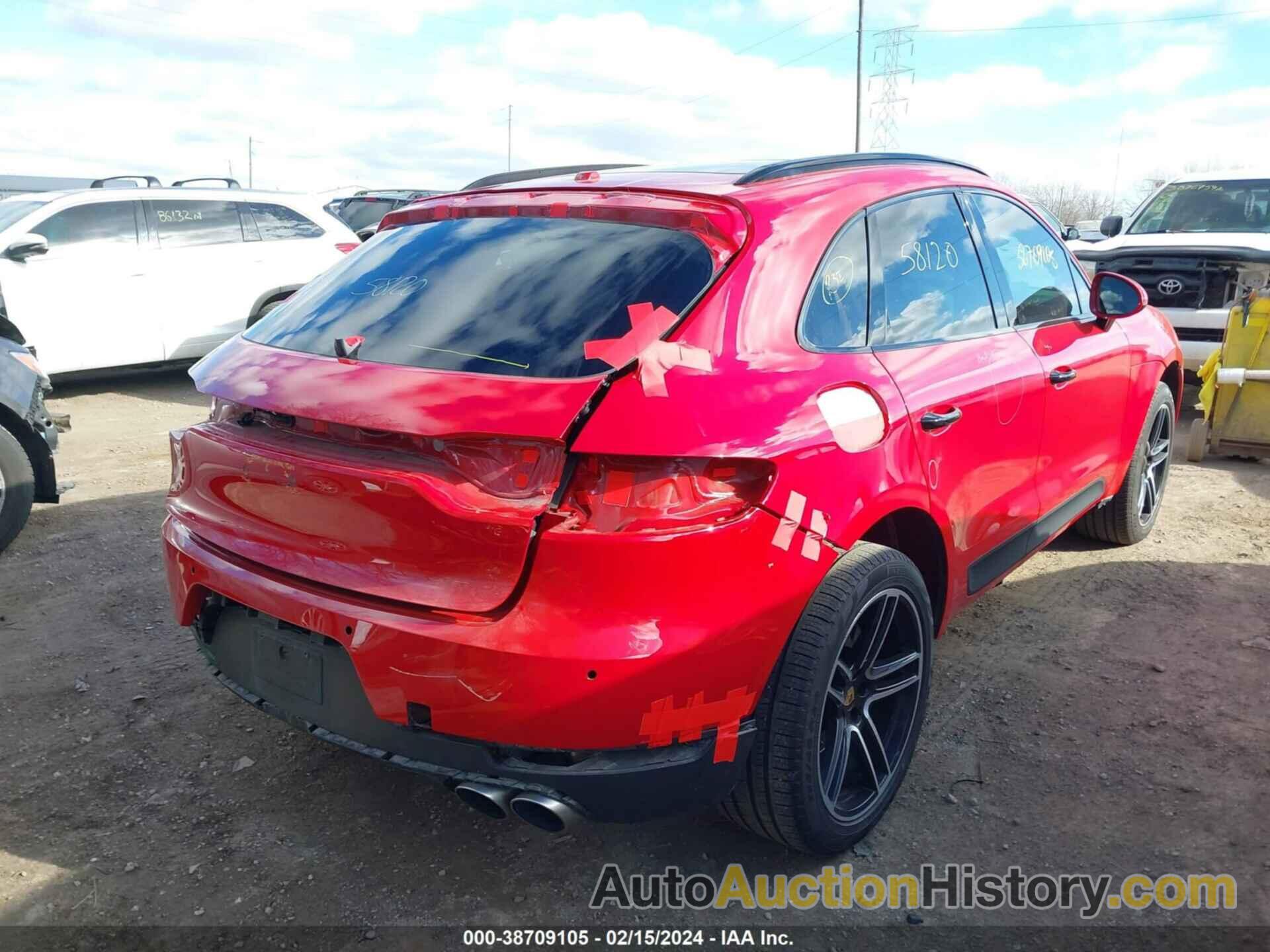 PORSCHE MACAN S, WP1AB2A52LLB33106