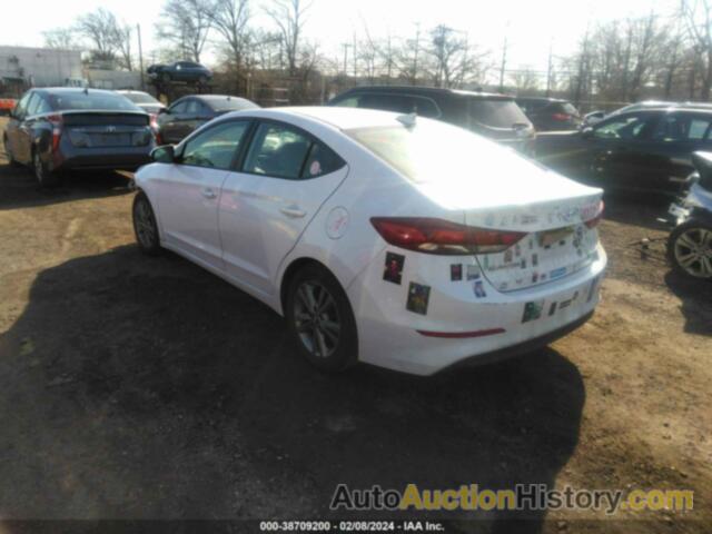 HYUNDAI ELANTRA SEL, 5NPD84LF0JH281013