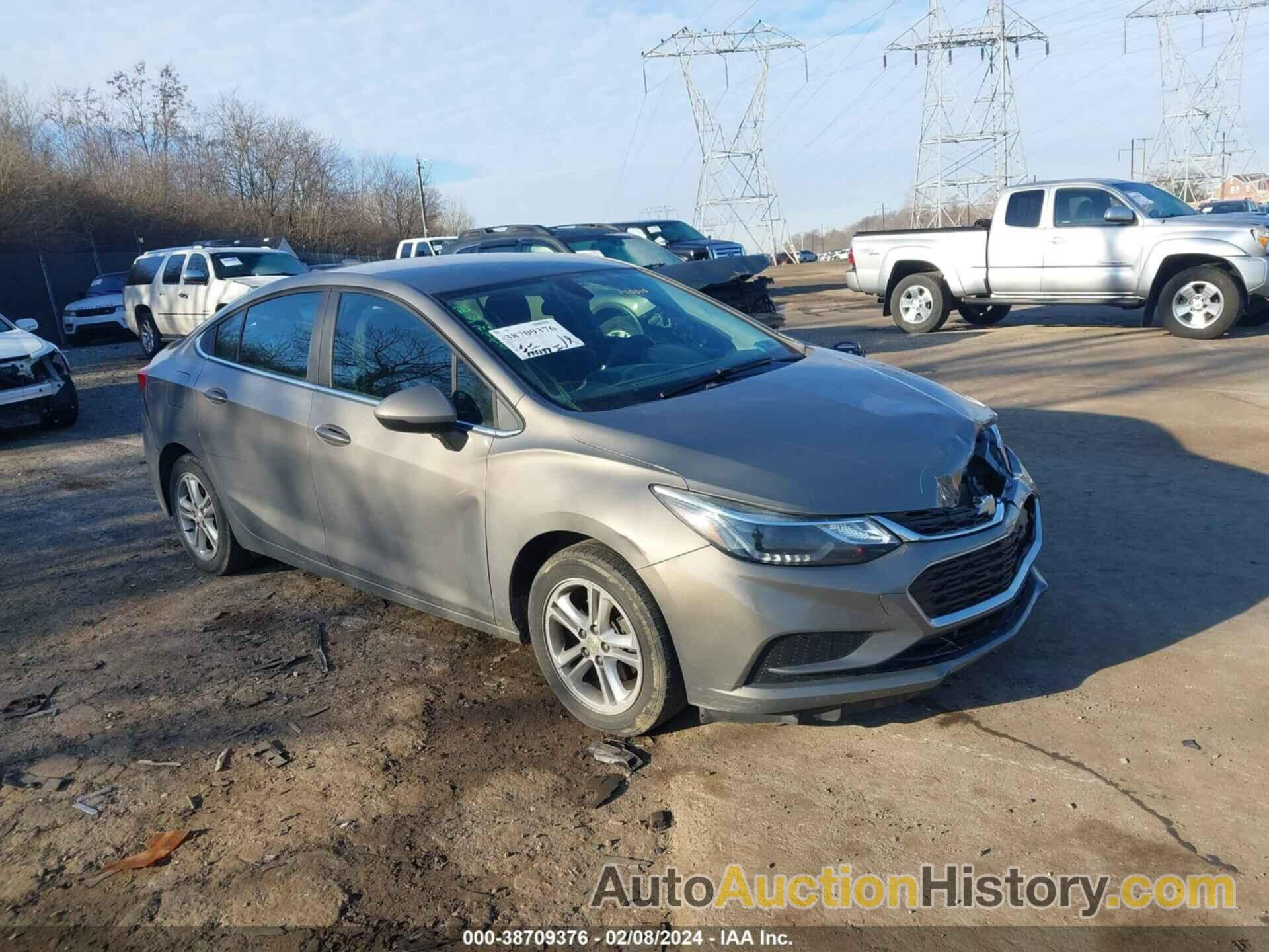 CHEVROLET CRUZE LT AUTO, 1G1BE5SM8J7140015