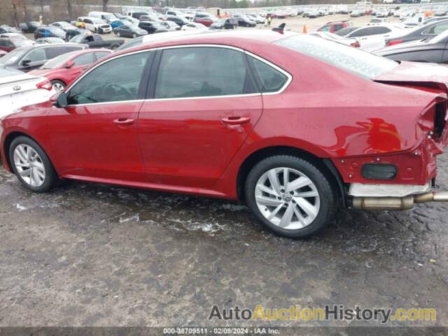 VOLKSWAGEN PASSAT 2.0T SE, 1VWBA7A34JC026542