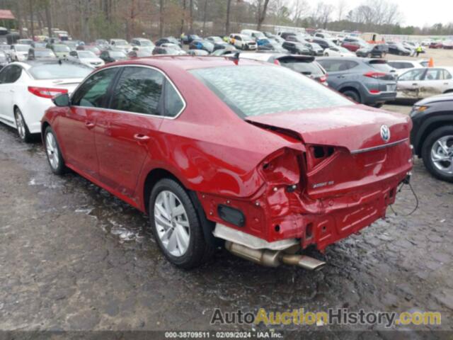 VOLKSWAGEN PASSAT 2.0T SE, 1VWBA7A34JC026542