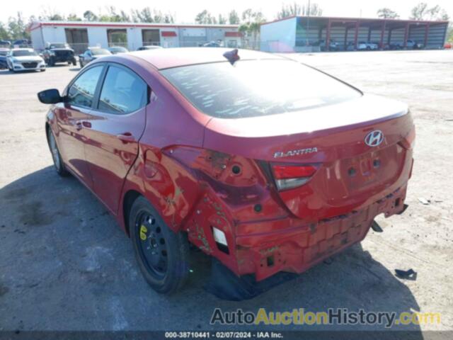 HYUNDAI ELANTRA SE, KMHDH4AE2GU601260