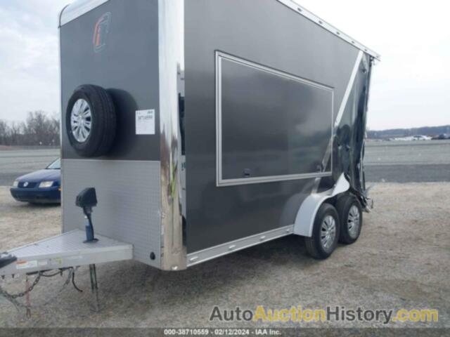 TRAILER INTECH TRAILER ENCLOSED TRAILER, 7H0TT1525LN003100