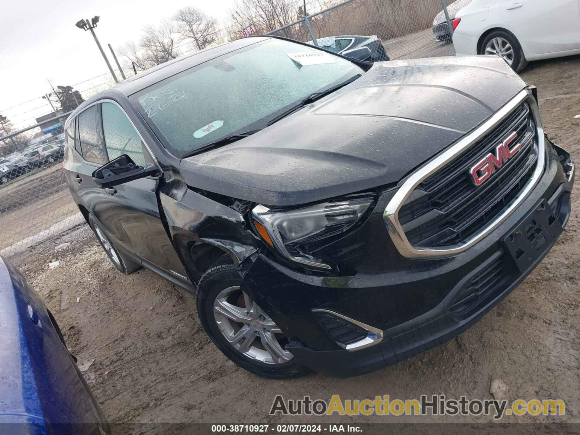 GMC TERRAIN SLE, 3GKALMEV7JL394113