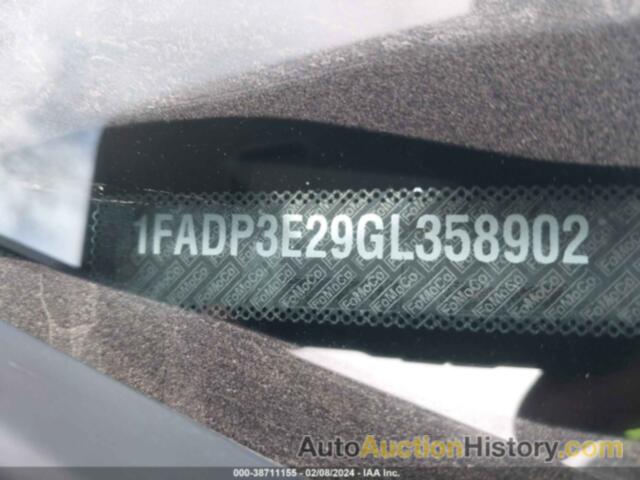 FORD FOCUS S, 1FADP3E29GL358902