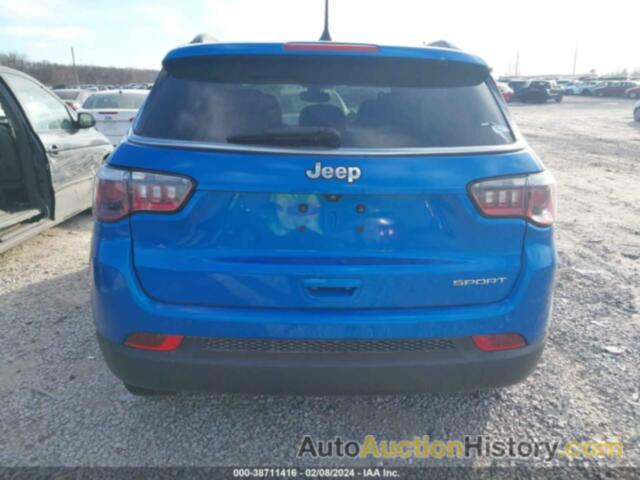 JEEP COMPASS SPORT FWD, 3C4NJCABXKT819799