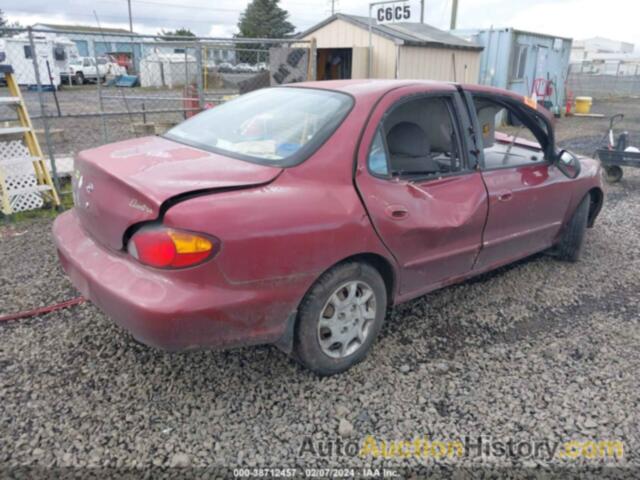 HYUNDAI ELANTRA GL, KMHJF25F8XU807859