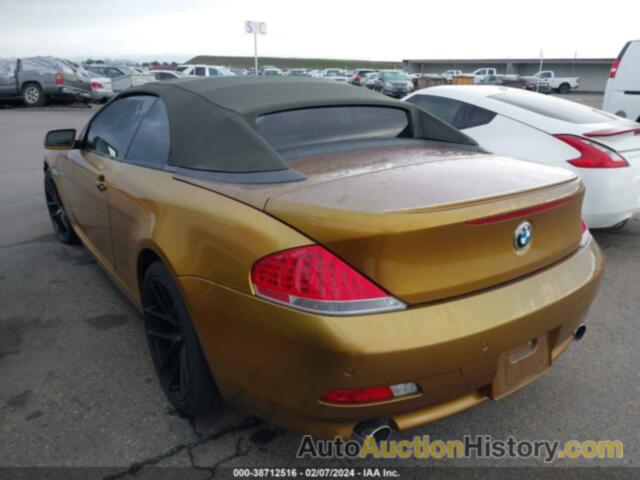 BMW 645 CI AUTOMATIC, WBAEK73435B328187