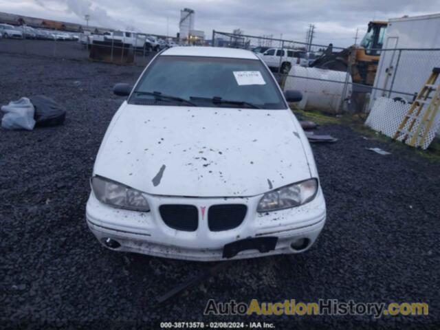 PONTIAC GRAND AM SE, 1G2NE52M1TC718149