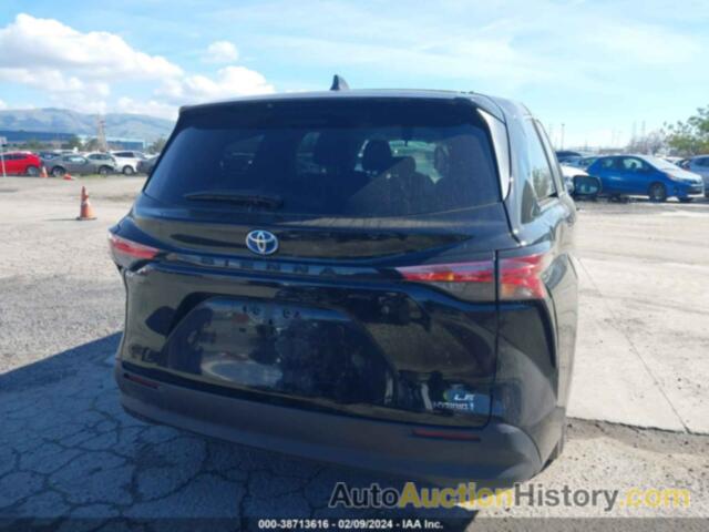 TOYOTA SIENNA LE, 5TDKRKEC4MS068785