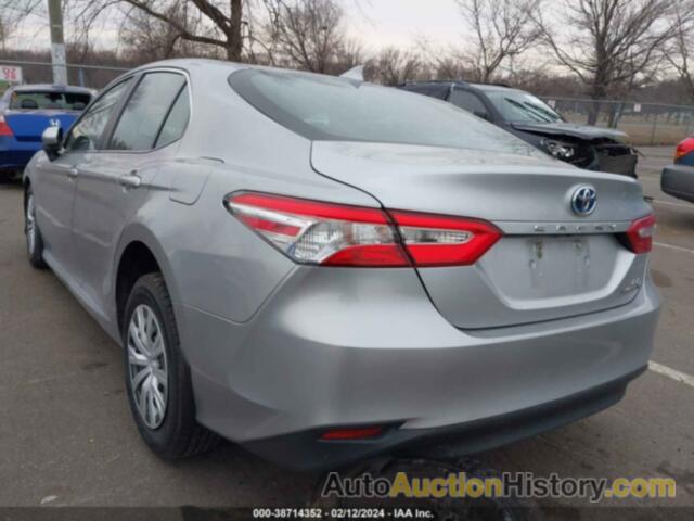 TOYOTA CAMRY LE HYBRID, 4T1C31AK8LU534026