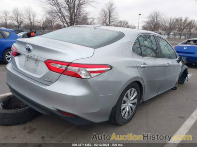 TOYOTA CAMRY LE HYBRID, 4T1C31AK8LU534026