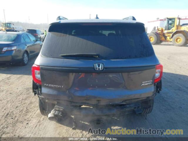 HONDA PASSPORT TOURING, 5FNYF8H92KB003439