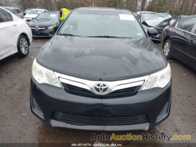 TOYOTA CAMRY LE, 4T1BF1FKXCU025860