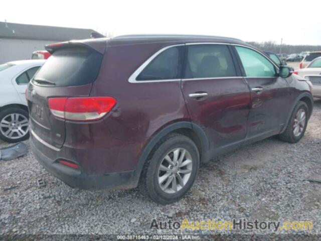 KIA SORENTO 2.4L LX, 5XYPGDA37HG289703