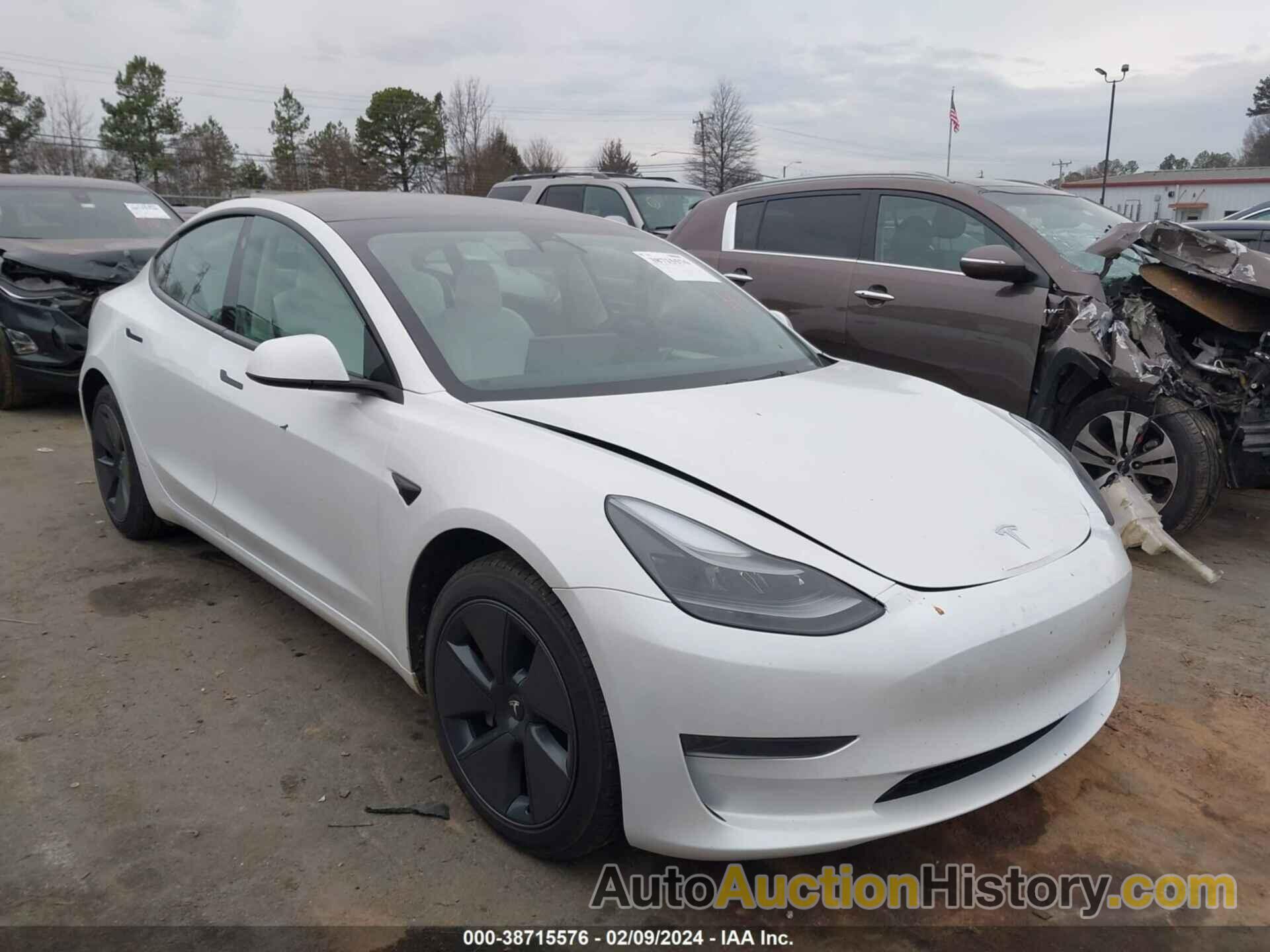 TESLA MODEL 3 REAR-WHEEL DRIVE, 5YJ3E1EA0PF603127