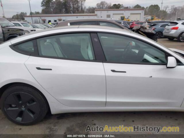 TESLA MODEL 3 REAR-WHEEL DRIVE, 5YJ3E1EA0PF603127