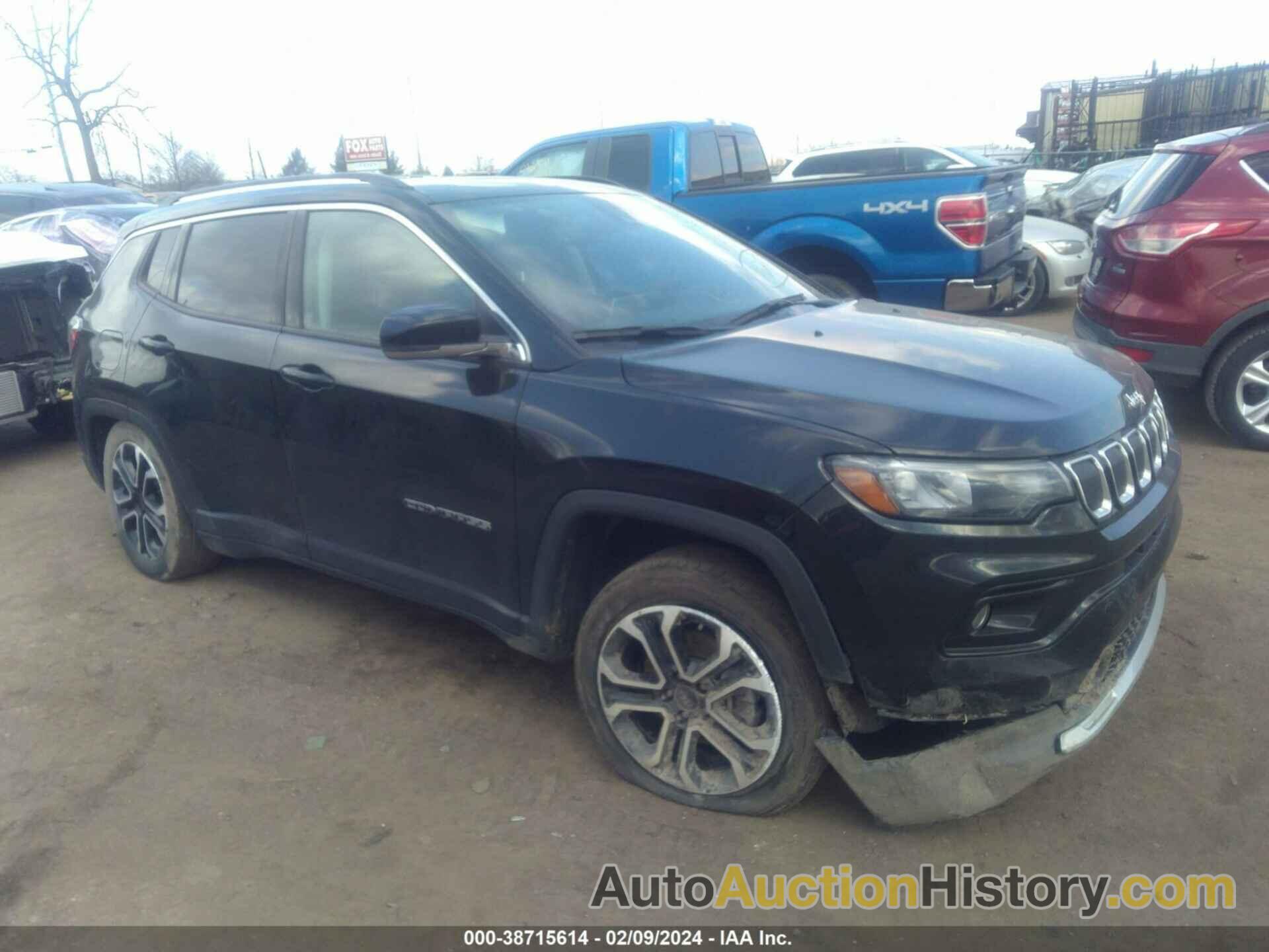 JEEP COMPASS LIMITED 4X4, 3C4NJDCB6NT161714