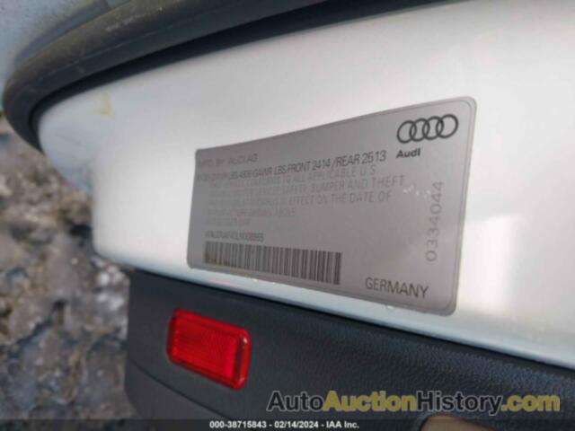 AUDI A4 PREMIUM, WAUDNAF40LN008865