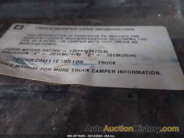 CHEVROLET SILVERADO 2500HD LS, 1GCHK29U11E185100