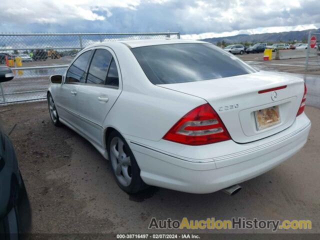 MERCEDES-BENZ C 230 SPORT, WDBRF52H86F767685