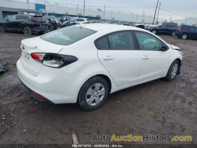 KIA FORTE LX, 3KPFK4A70JE231299