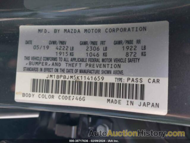 MAZDA 3, JM1BPBJM5K1141659