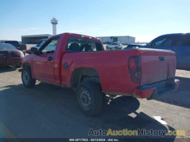 CHEVROLET COLORADO WORK TRUCK, 1GCCS149X98161251